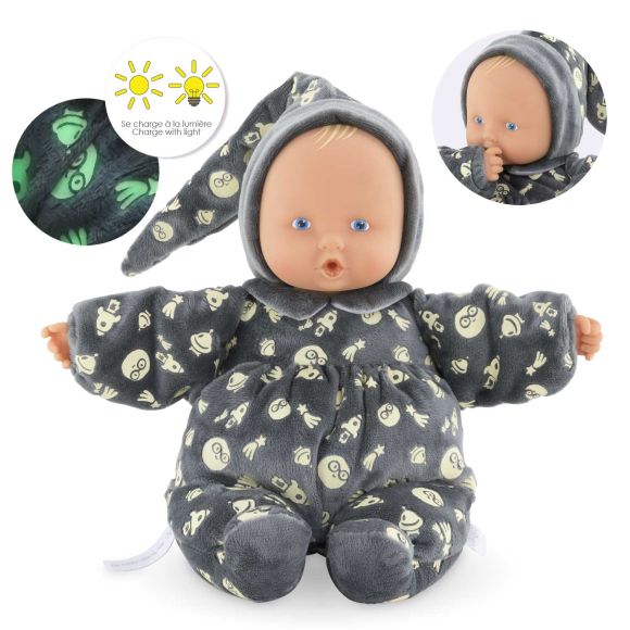 Doudou Babipouce Brille dans la Nuit	