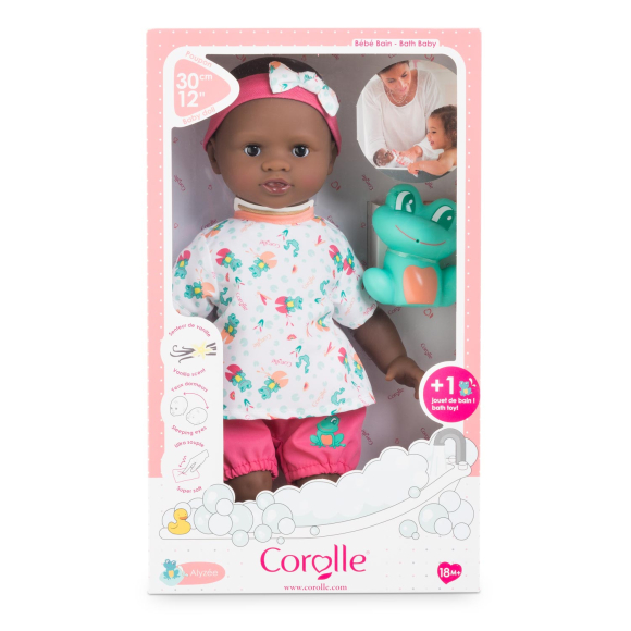 Corolle Mon Premier Poupon Bébé Bain Alyzée 30cm – Poupée Aquatique Avec Jouet De Bain, Dès 18 Mois