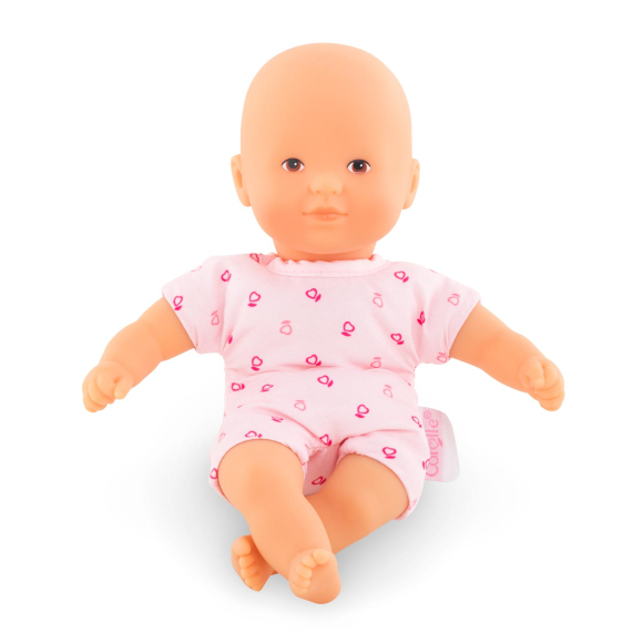 Corolle – Mini Calin Lapin Yeux Marron – Poupon De 20 Cm Doux Et Senteur Vanille – Dès 18 Mois