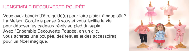 ensemble découverte poupée