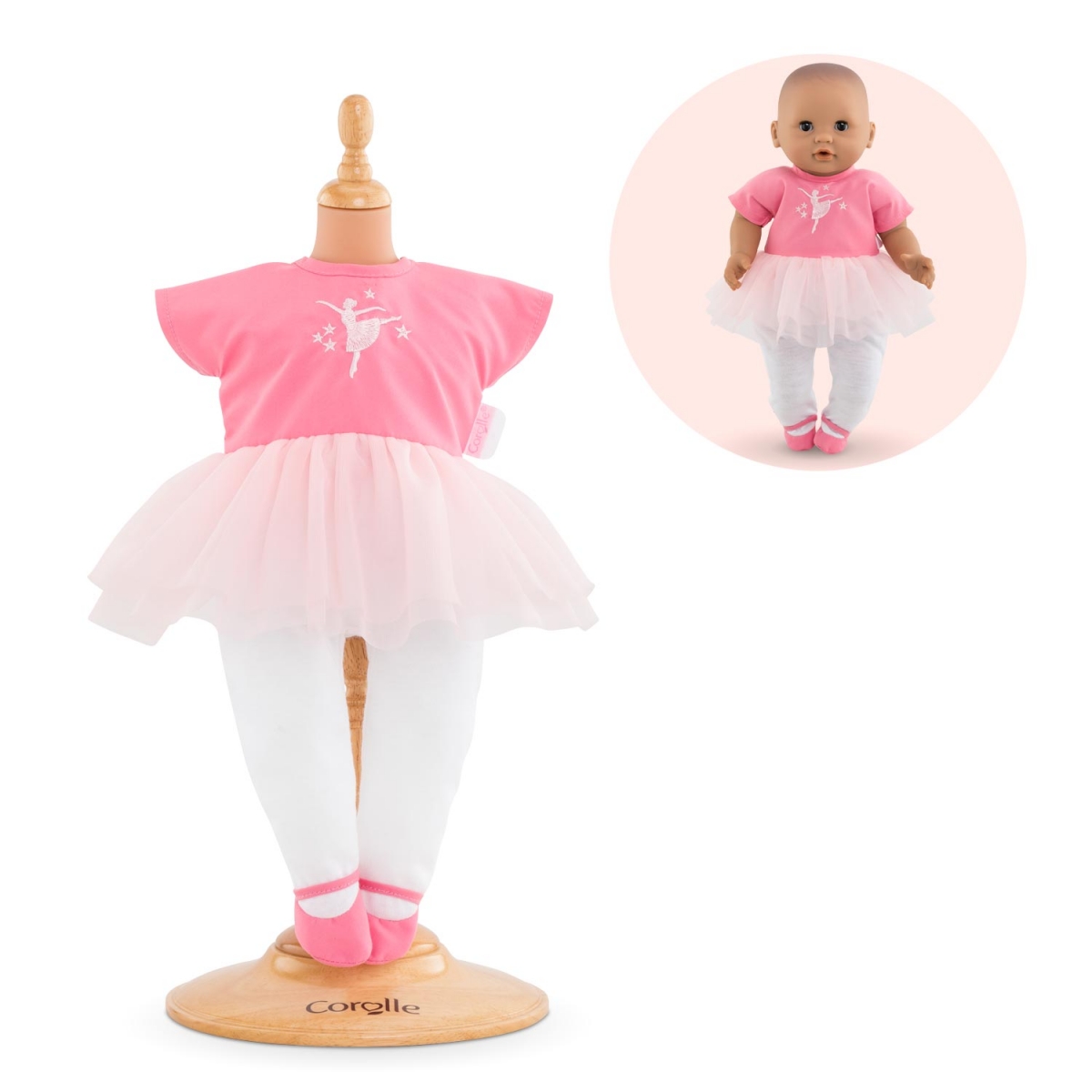 Ballerina Suit for 12-inch baby doll