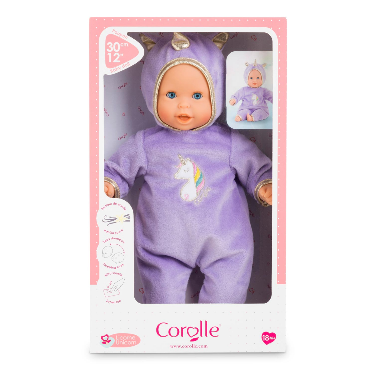  Corolle Mon Premier Poupon Bebe Calin - Loving & Mélodies -  Interactive Talking Toy Baby Doll : Toys & Games